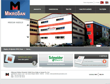 Tablet Screenshot of mikrosanmakina.com